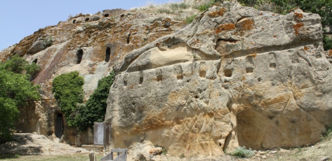 Grottes de la Gurfa en Sicile