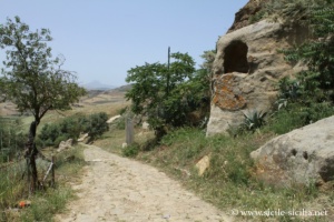 Grottes de la Gurfa en Sicile