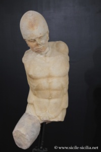 Torse guerrier, musée archéologique d'Agrigente