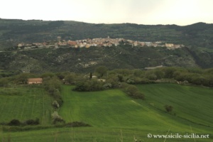 Panorama sur Monterosso Almo