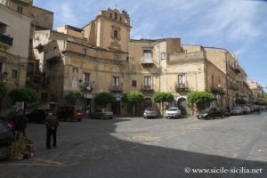 Piazza Margherita, Leonforte, Sicile