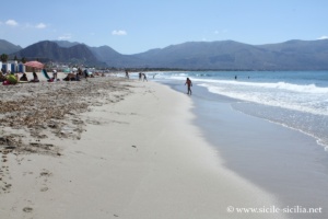Plage d'Isola delle Femmine, Sicile