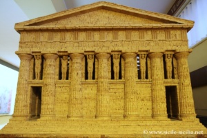 Reconstitution du Temple de Zeus, Agrigente