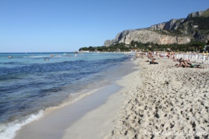 Plage de Mondello, Sicile