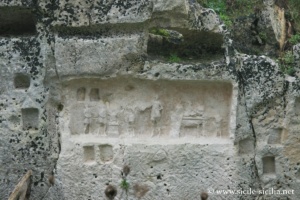 Gravures Site archéologique d'Akrai, Palazzolo, Sicile
