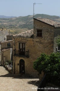 Centre historique de Petralia Soprana en Sicile