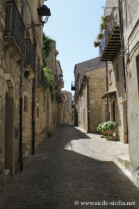 Centre historique de Petralia Soprana en Sicile