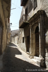 Centre historique de Petralia Soprana en Sicile