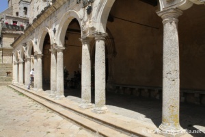 Portique de la Chiesa Madre de Petralia Soprana en Sicile