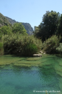 Lacs de la réserve de Cavagrande