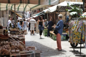 Marché du Capo à Palerme