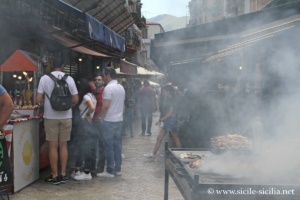 Marché du Capo à Palerme