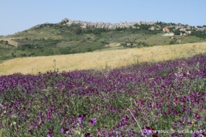 Paysage de Petralia Soprana en Sicile