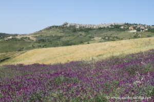 Paysage de Petralia Soprana en Sicile