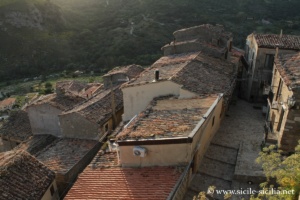 Toits de Petralia Sottana