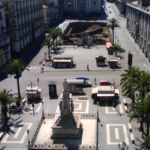 Le long de la Via Etnea à Catane