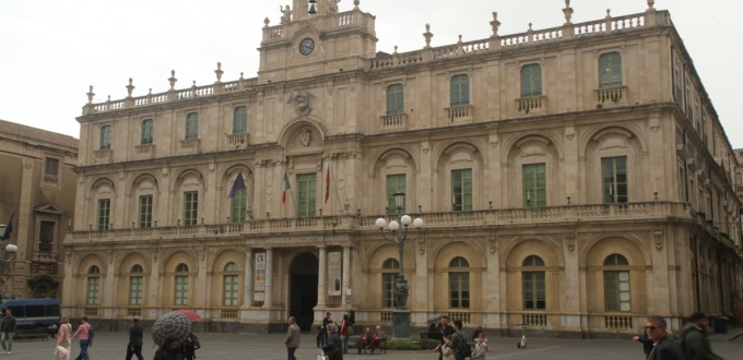 Palais de l'Université, Piazza Università, Catane