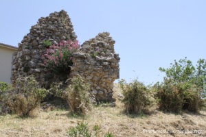 Vestiges du château médiéval, Petralia Soprana