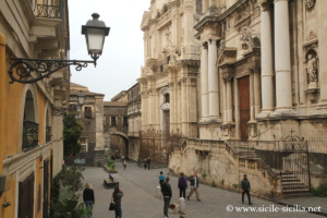 Via Crociferi à Catane : les églises baroques