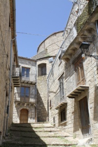 Escaliers et églises de Petralia Soprana