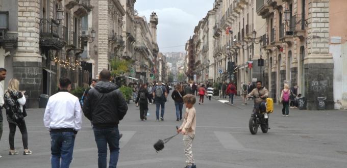 Via Etnea à Catane