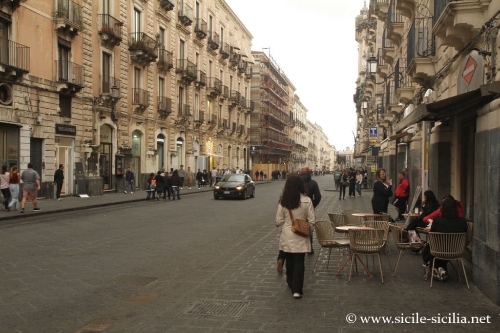 Via Etnea à Catane