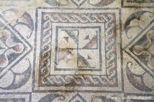 Sale à la mosaïque carrée, Villa romaine de Casale, Sicile