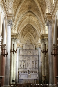 Abside de la cathédrale d'Erice, Sicile
