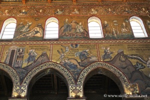 Mosaïques de l'Ancien Testament, nef de la cathédrale de Monreale, Sicile