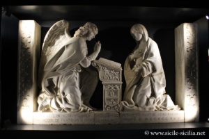 Annonciation de Gagini, musée Antonio Cordici, Sicile