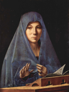 Vierge de l'Annonciation d'Antonello da Messina