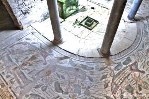 Portique en hémicycle, Villa romaine de Casale, Sicile