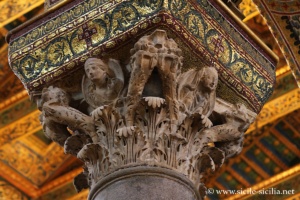 Chapiteau de la cathédrale de Monreale