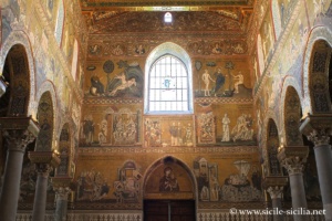 Contre-façade de la cathédrale de Monreale