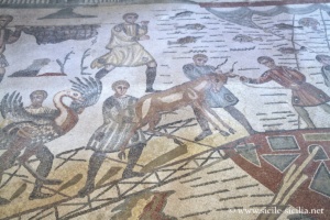 Corridor de la grande chasse, Villa romaine de Casale, Sicile