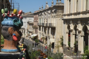 Le Corso Vittorio Emanuele, Palazzolo Acreide