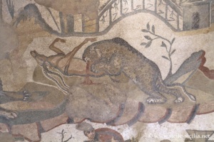 Mosaïques du corridor de la grande chasse, Villa romaine de Casale, Sicile