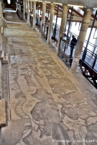 Mosaïques du corridor de la grande chasse, Villa romaine de Casale, Sicile