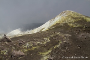 Cratère central de l'Etna