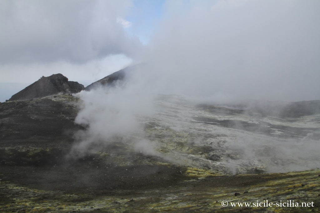 Cratère central de l'Etna