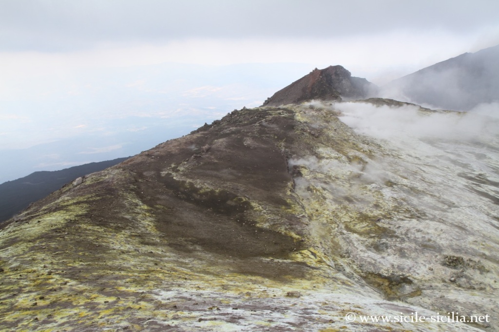 Cratère central de l'Etna