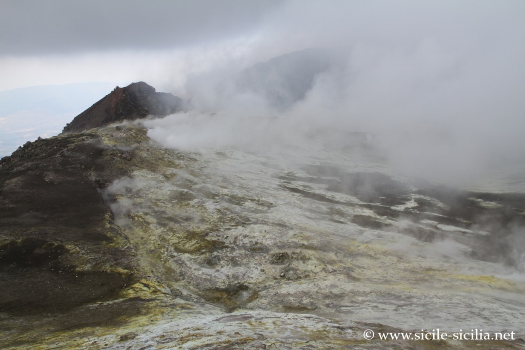 Cratère central de l'Etna