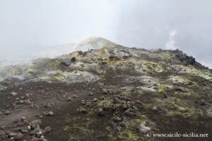 Cratère central de l'Etna