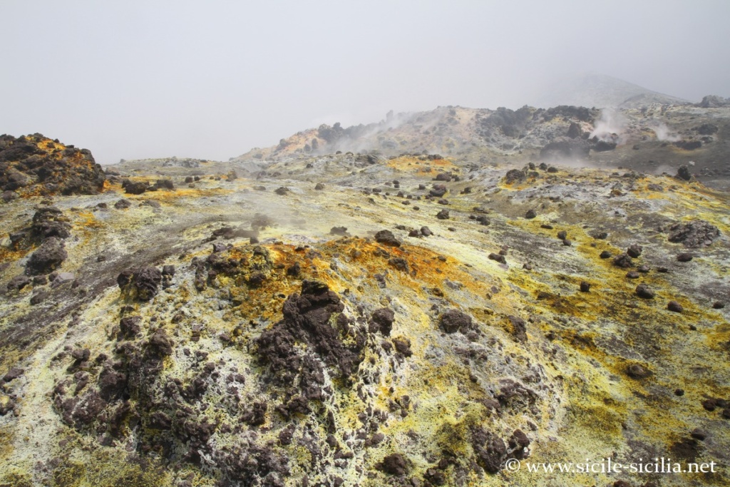 Cratère central de l'Etna