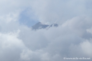 Cratère vu depuis le Mont Zoccolaro, Etna