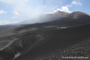 Cratère et Mont Frumento Supino, Etna