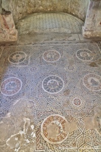 Salon des fruits, villa romaine de Casale, Piazza Armerina, Sicile