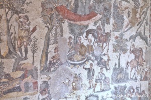 Salle de la petite chasse, Villa romaine de Casale, Sicile