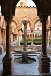 Fontaine du Roi, cloitre bénédictin de Monreale