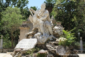 Fontaine du Génie, Villa Giulia, Palerme